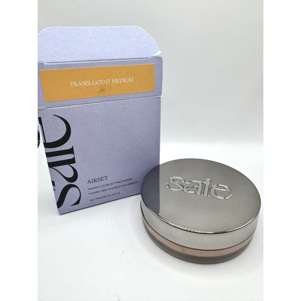Saie Airset Radiant Loose Setting Powder Translucent Medium NIB